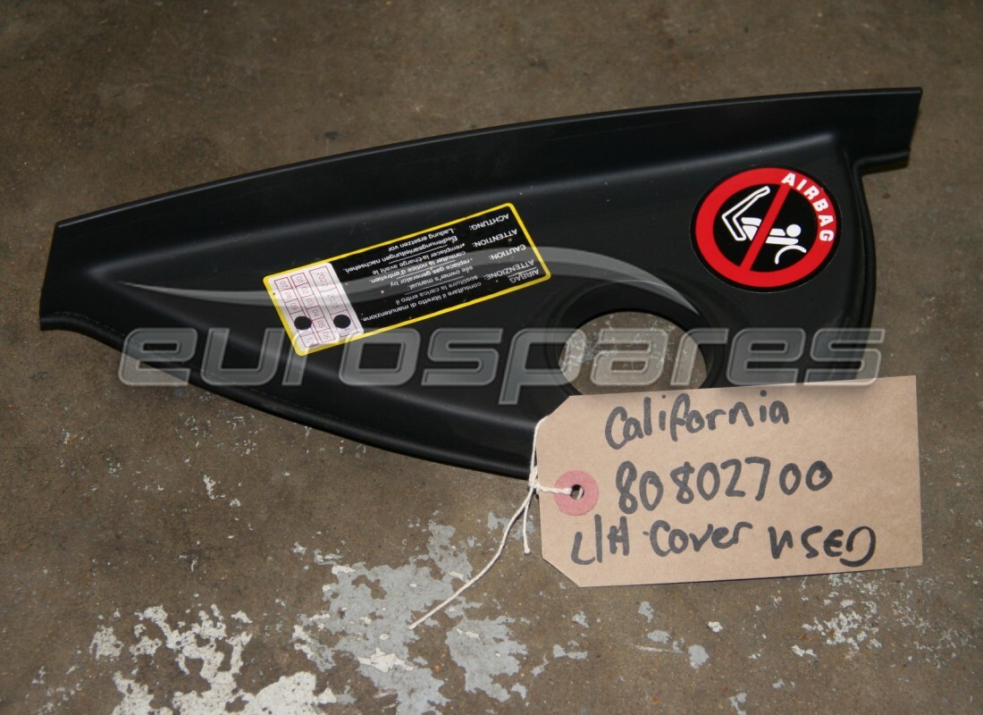 USED Ferrari LH LATERAL DASHBOARD COVER . PART NUMBER 80802700 (1)