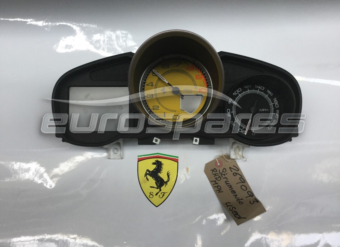 USED Ferrari COMPLETE INSTRUMENT . PART NUMBER 269093 (1)