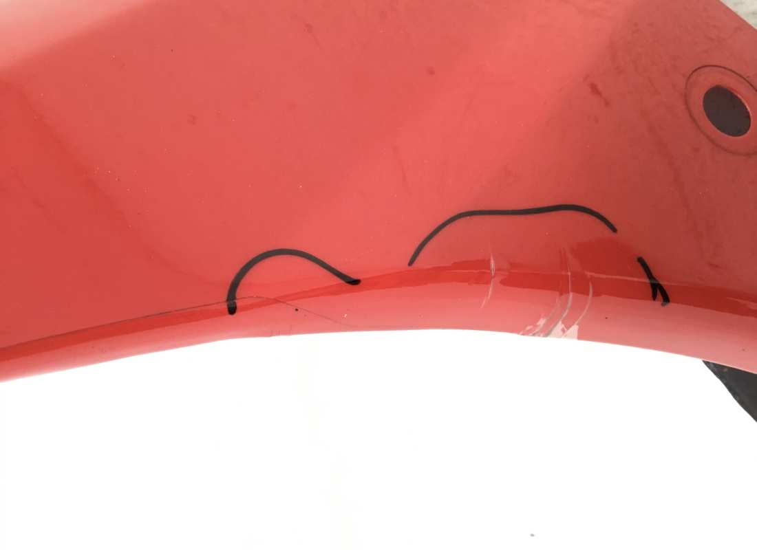 used ferrari complete lh front fender. part number 80556411 (3)