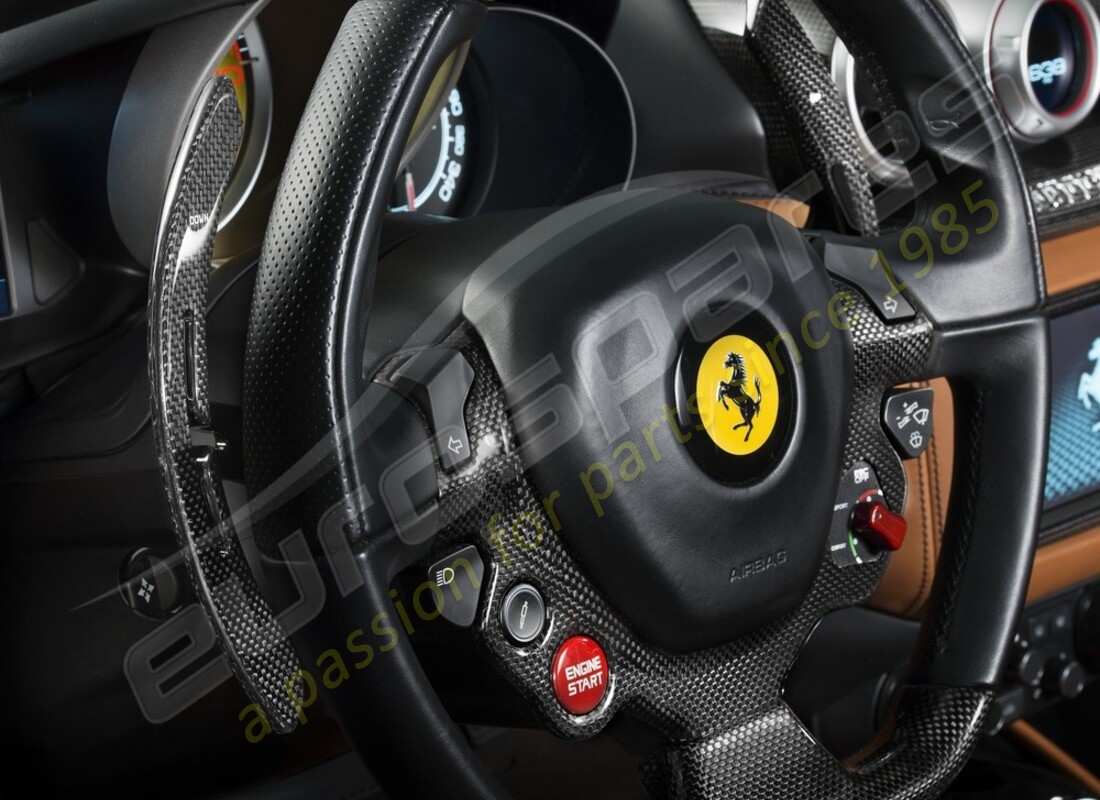 new ferrari f1 racing shift paddles, glossy carbon fiber. part number 70004930 (1)