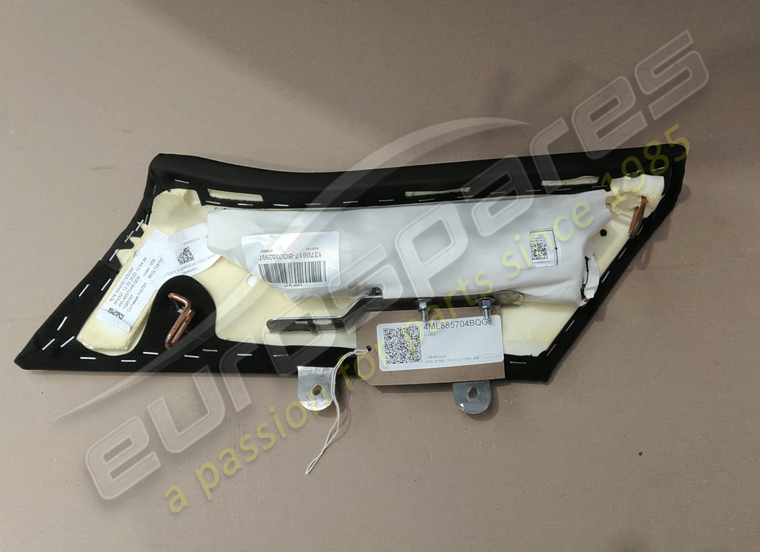 used lamborghini side padding bank. part number 4ml885704bqg8 (2)