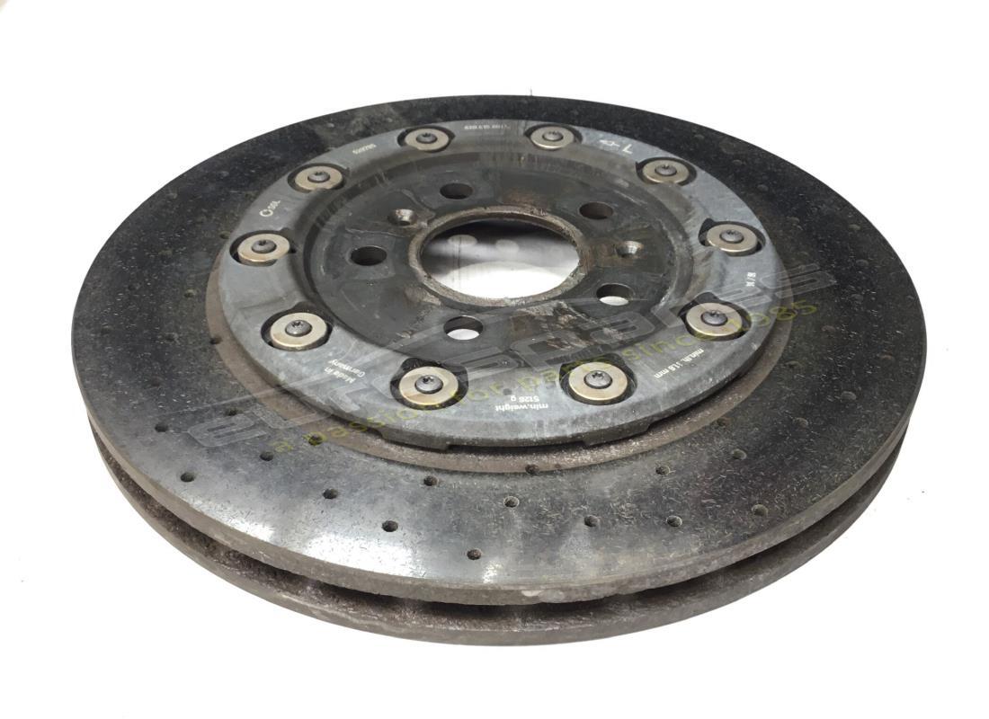 USED Lamborghini CARBON CERAMIC BRAKE DISC (CCP) . PART NUMBER 420615601L (1)