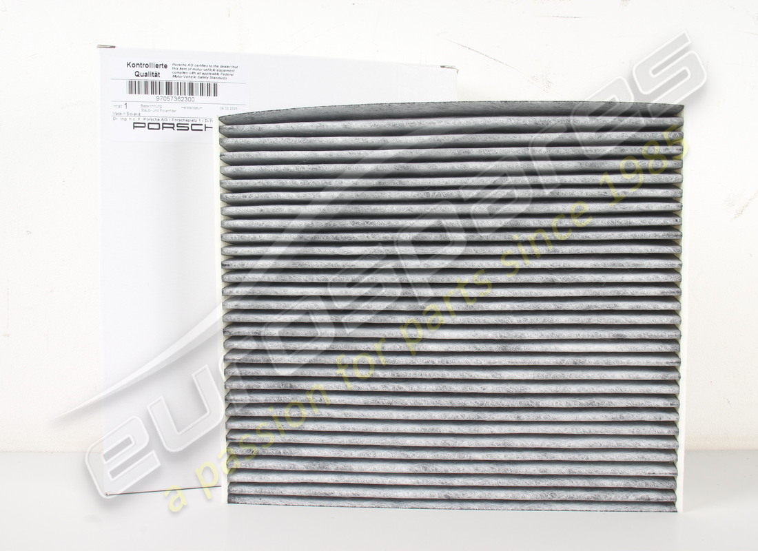 new porsche dust and pollen filter element. part number 97057362300 (2)
