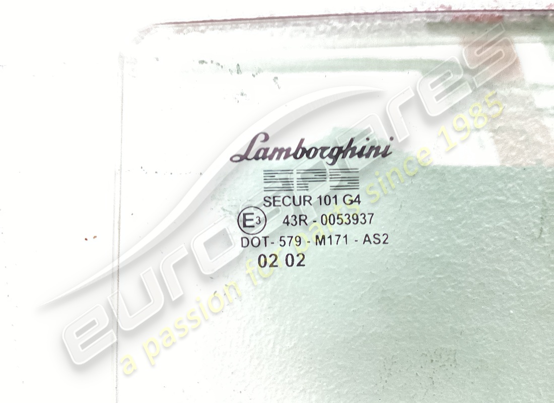 used lamborghini glass. part number 0072015110 (2)