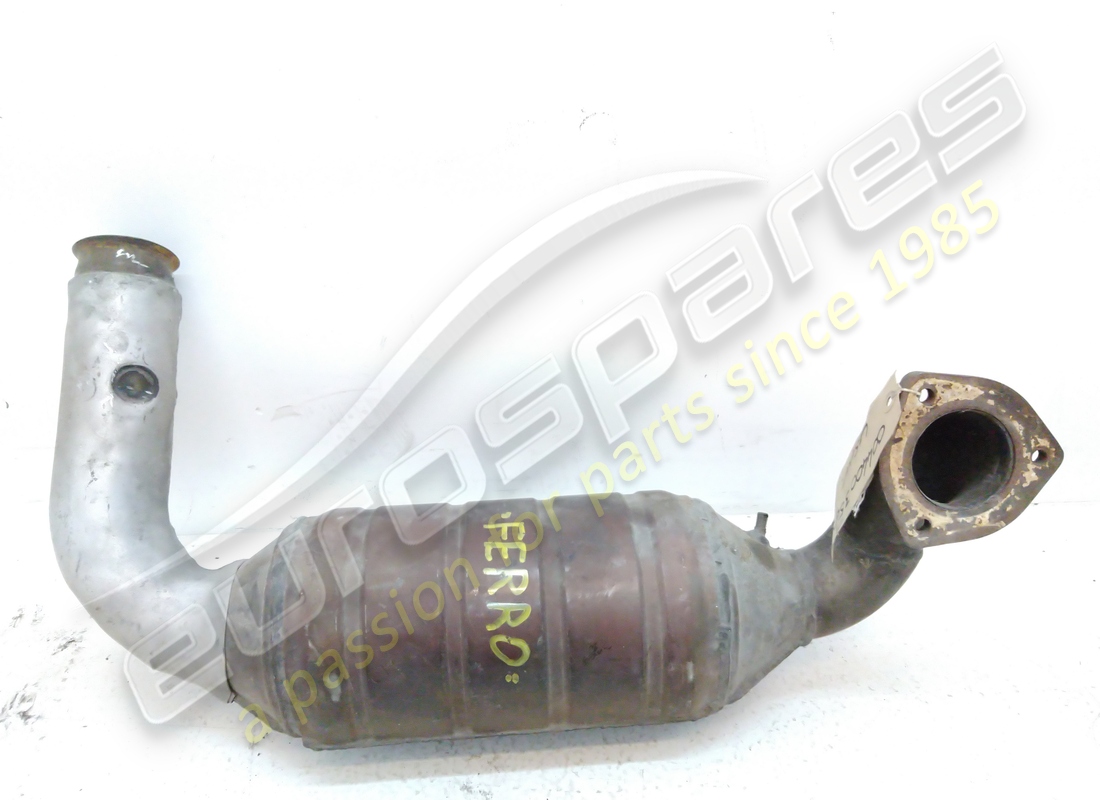 used lamborghini rh insulated catalytic converter assembly. part number 0044003565 (1)