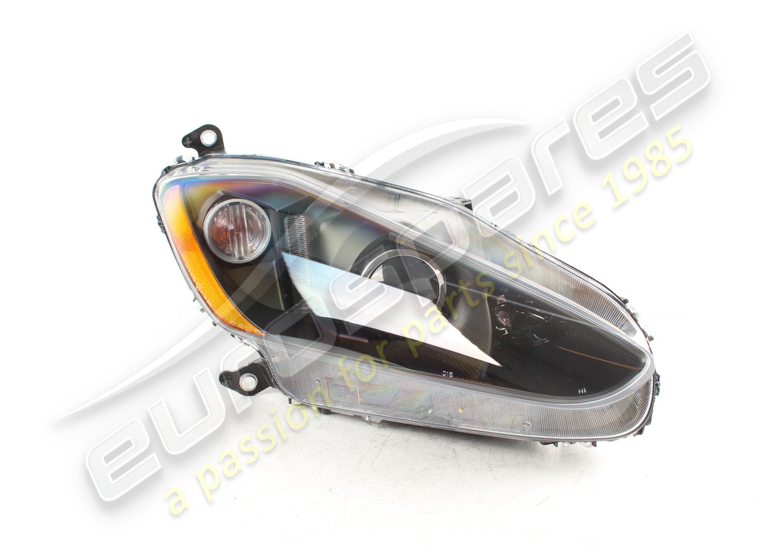 new maserati rh front headlight black fra. part number 286381 (1)