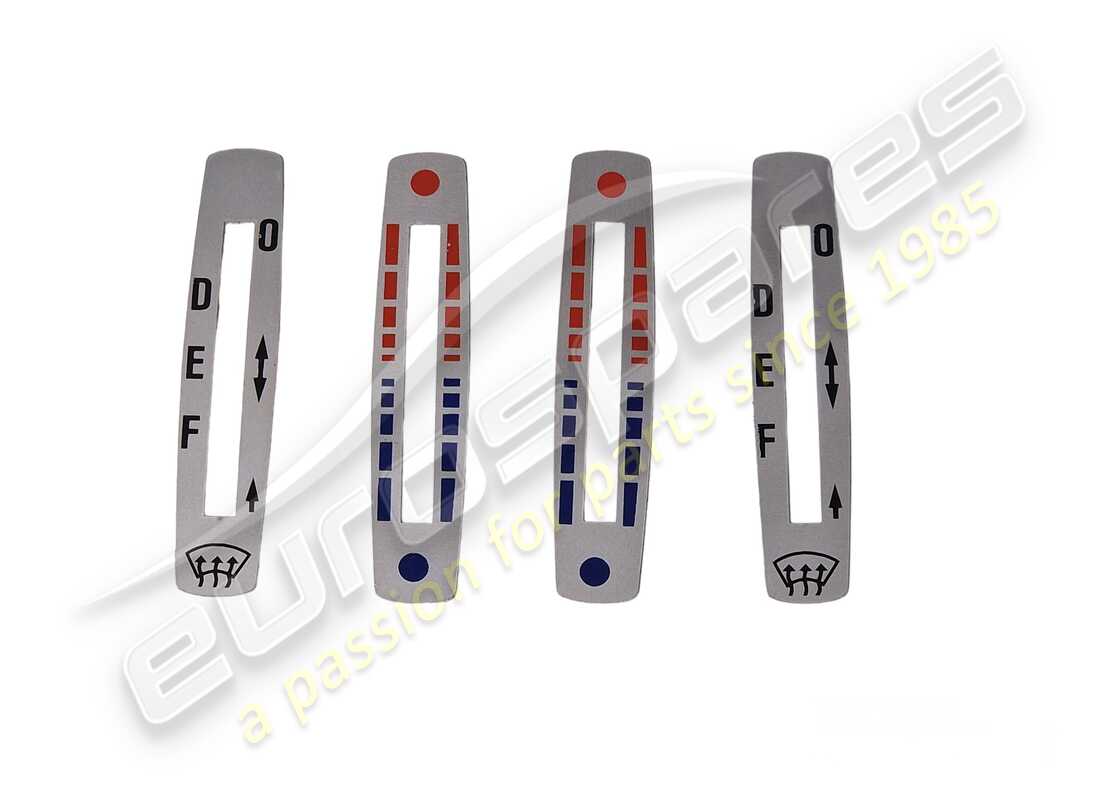 new ferrari lever plate label set. part number 60548200b (1)