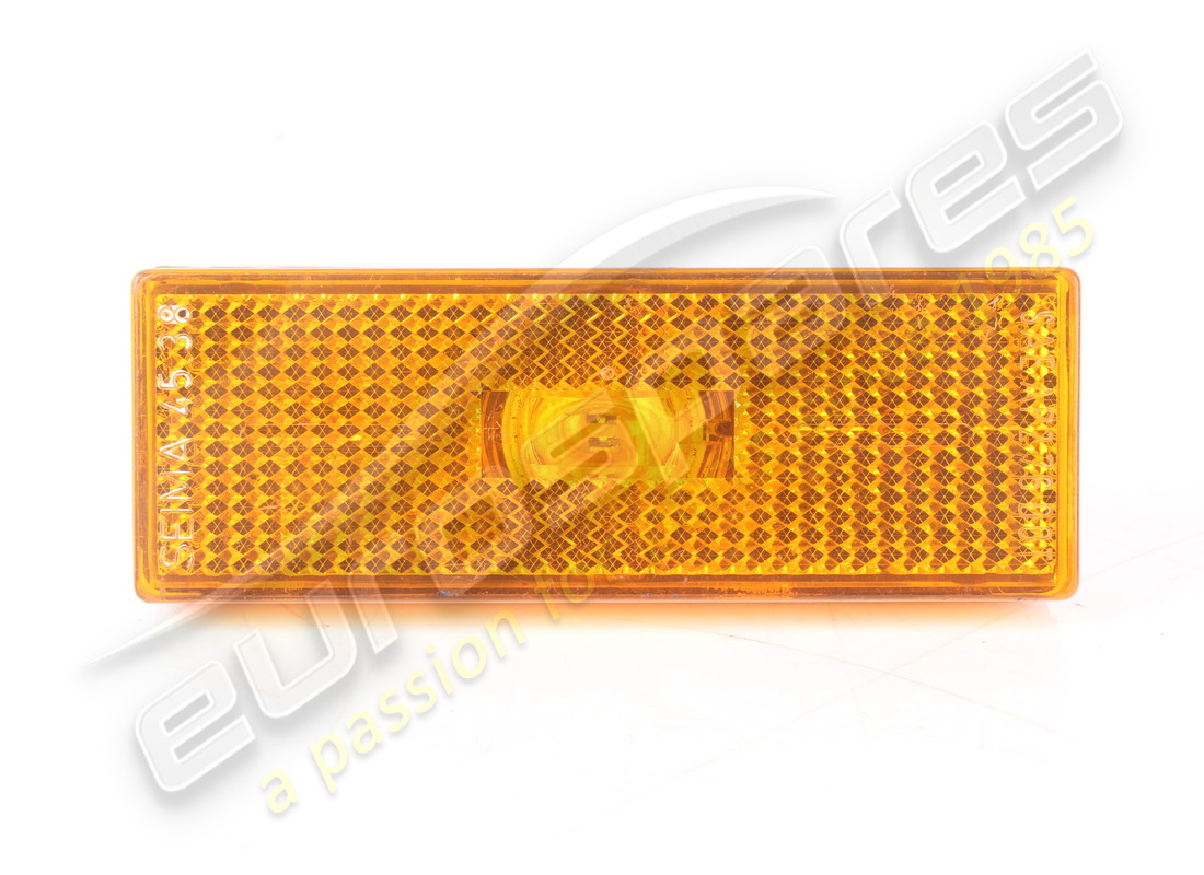 used lamborghini front side marker (orange). part number 006331781 (2)