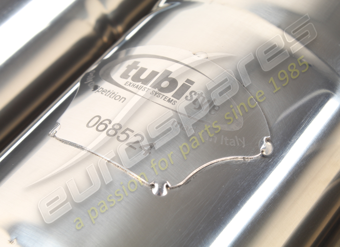 NEW TUBI F40 LOUDER EXHAUST - MODELS W/O CAT. PART NUMBER 01019112000R (8) new tubi f40 louder exhaust - models w/o cat. part number 01019112000r (8)