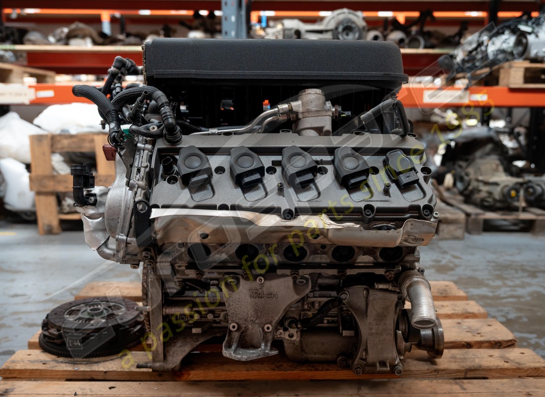 used lamborghini lp560 gallardo engine. part number mr00y9q07l (11)