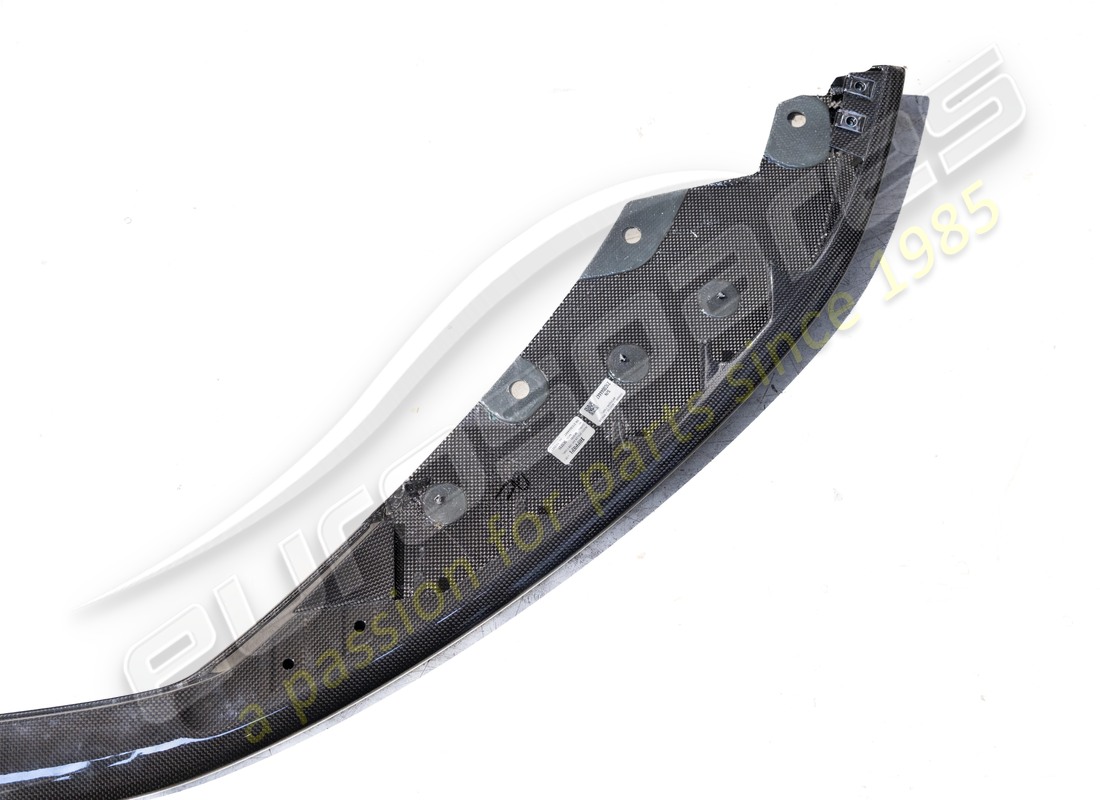 USED FERRARI CARBON FIBER FRONT SPOILER. PART NUMBER 963231 (8) used ferrari carbon fiber front spoiler. part number 963231 (8)