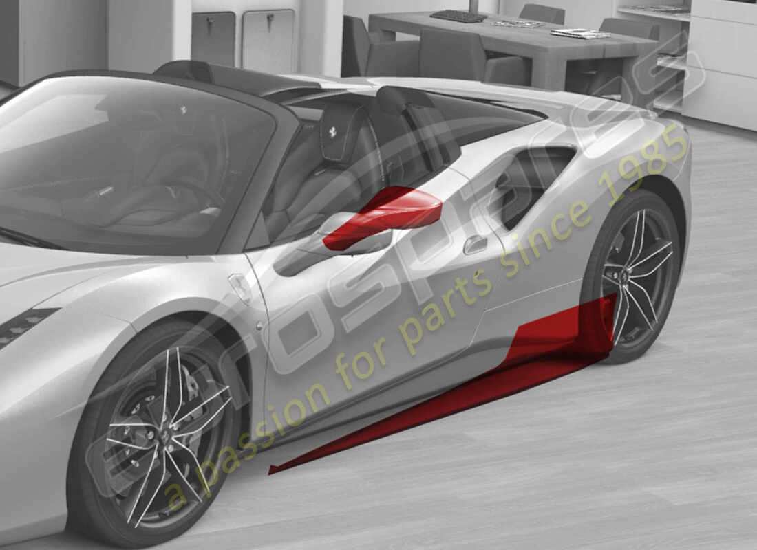 new ferrari kit film complete 488. part number 70003771 (3)