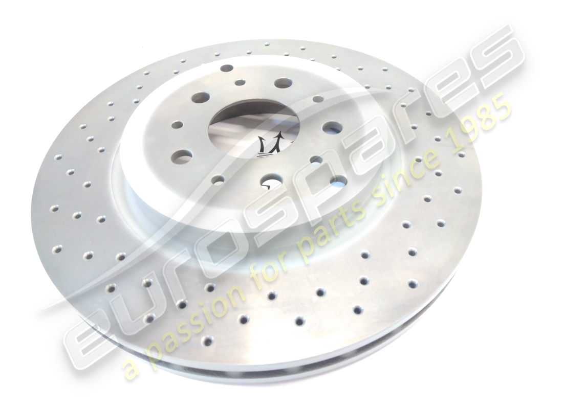 NEW Maserati REAR BRAKE DISC (DRILLED) . PART NUMBER 228411 (1)