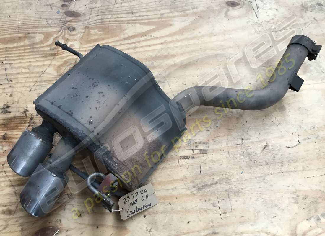 USED Maserati LH REAR SILENCER . PART NUMBER 237724 (1)