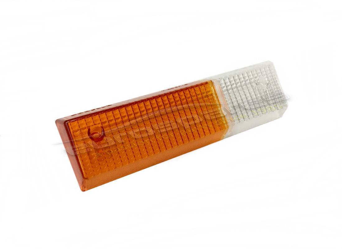 NEW Eurospares RH FRONT INDICATOR LIGHT LENS (ORANGE/CLEAR) . PART NUMBER 60329604 (1)