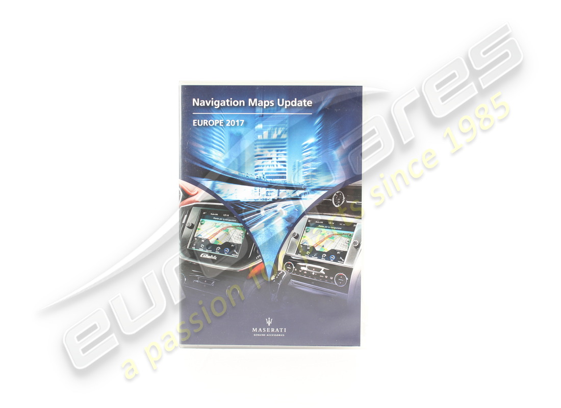 NEW Maserati NAV. CD (OPT) EUROPE . PART NUMBER 201115 (1)
