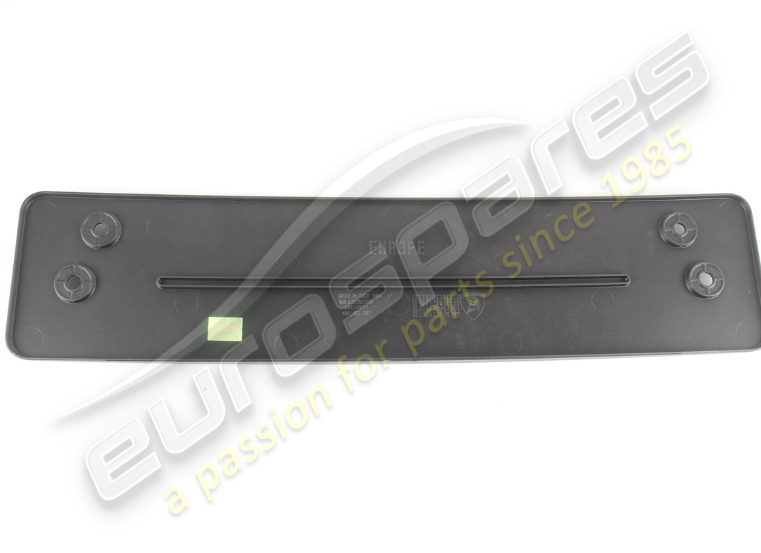 new lamborghini license plate holder. part number 4ml8072873fz (2)