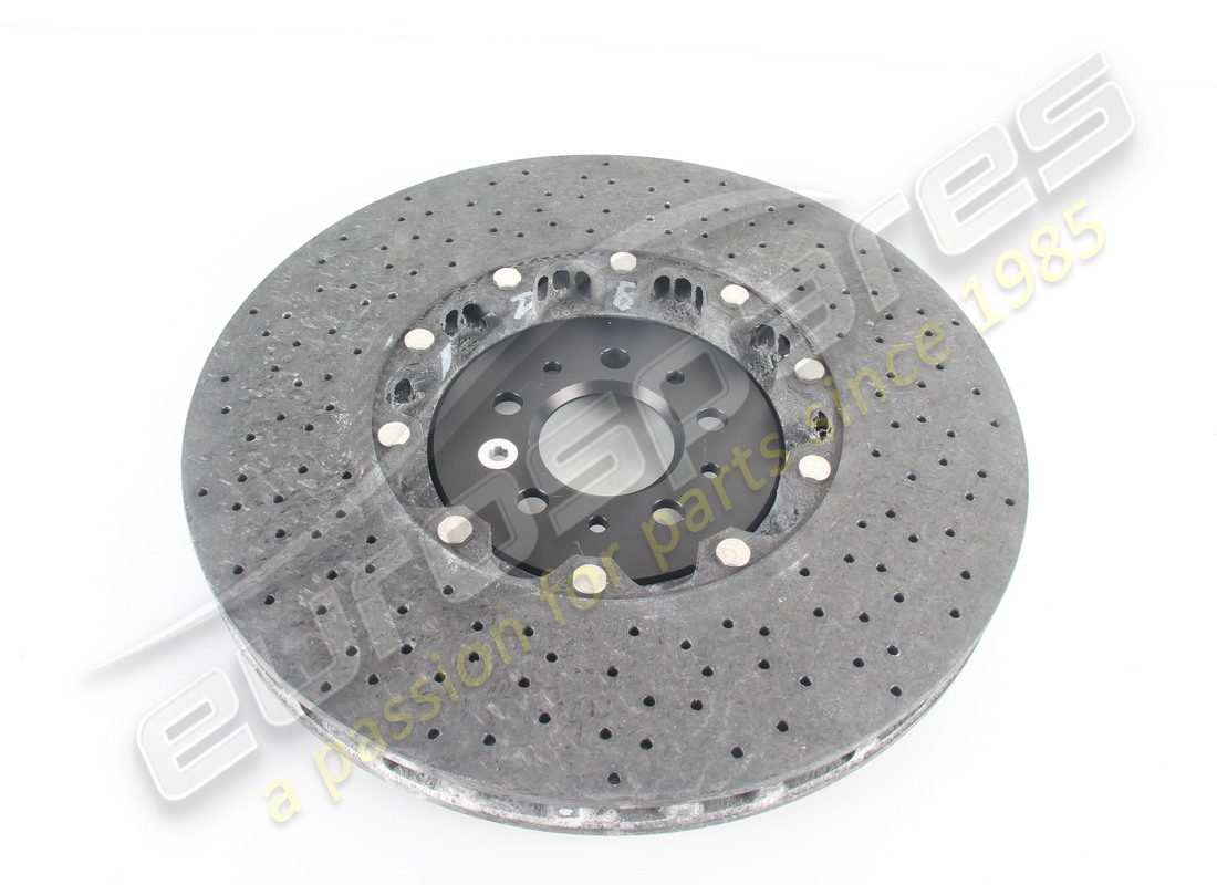 new ferrari front brake disc, carbon ceramic. part number 240546 (2)