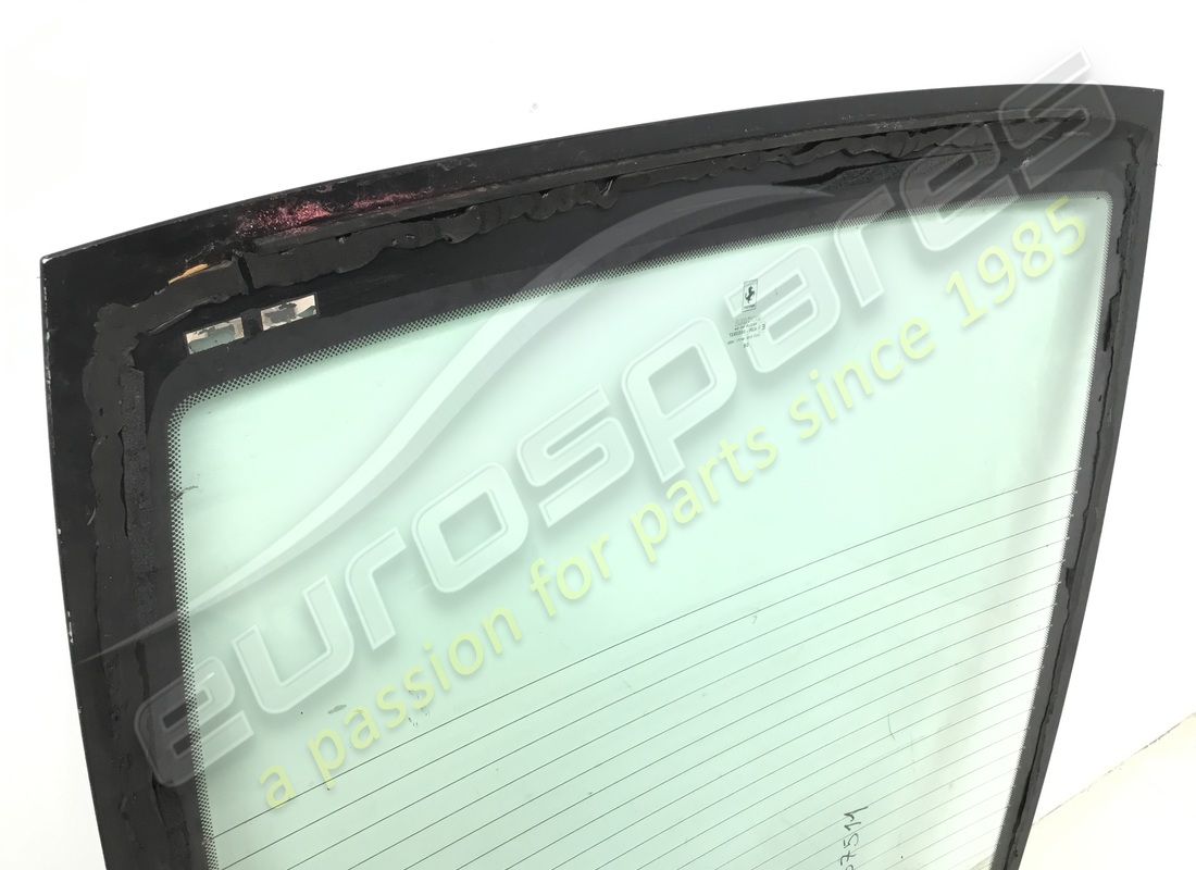 used ferrari glass for rear hood. part number 68074900 (5)