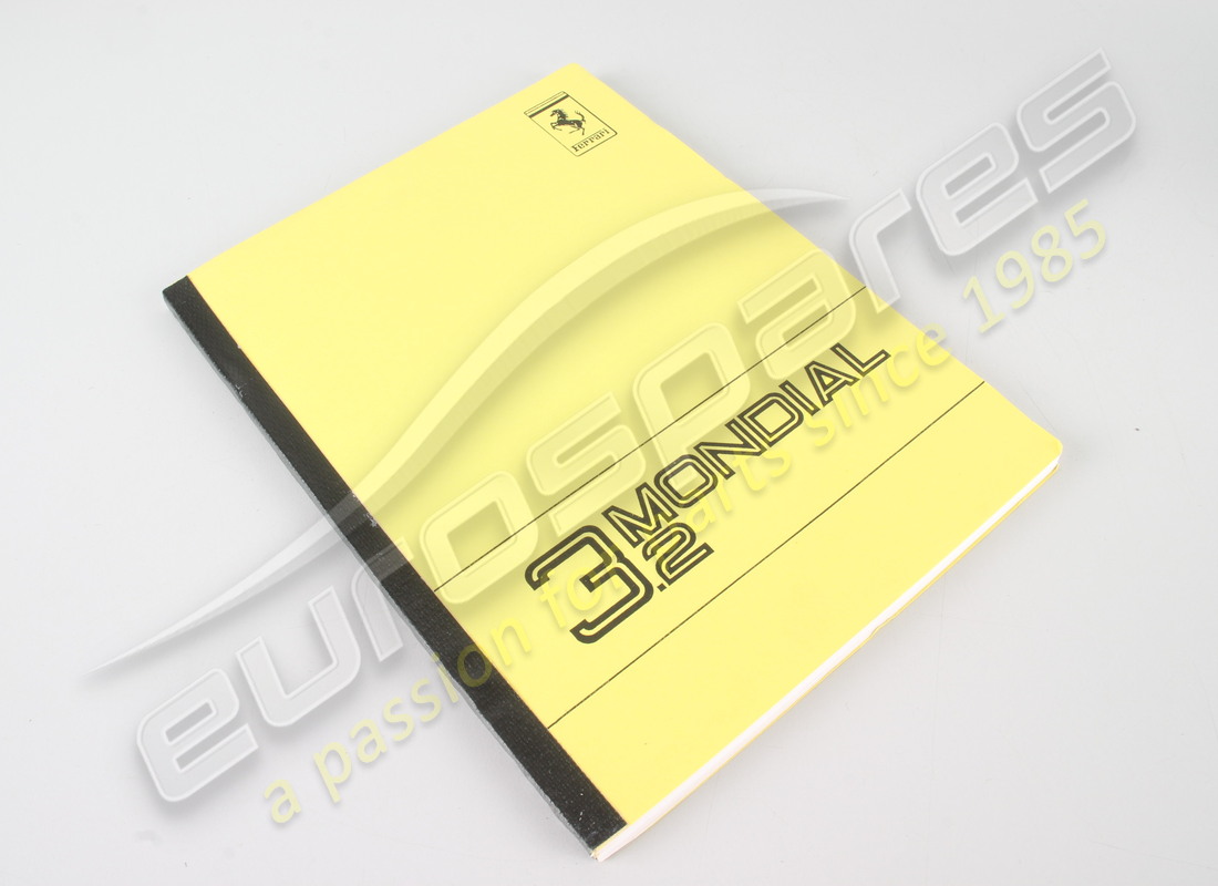 new ferrari mondial 3.2 handbook 1988 swiss edition. part number 95990092 (1)