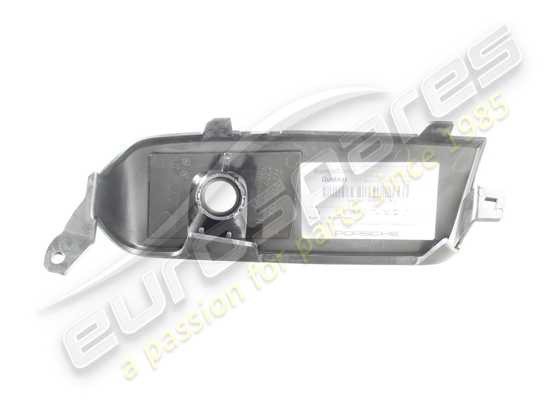 new porsche trim for air inlet matt black. part number 992807580bok1 (2)