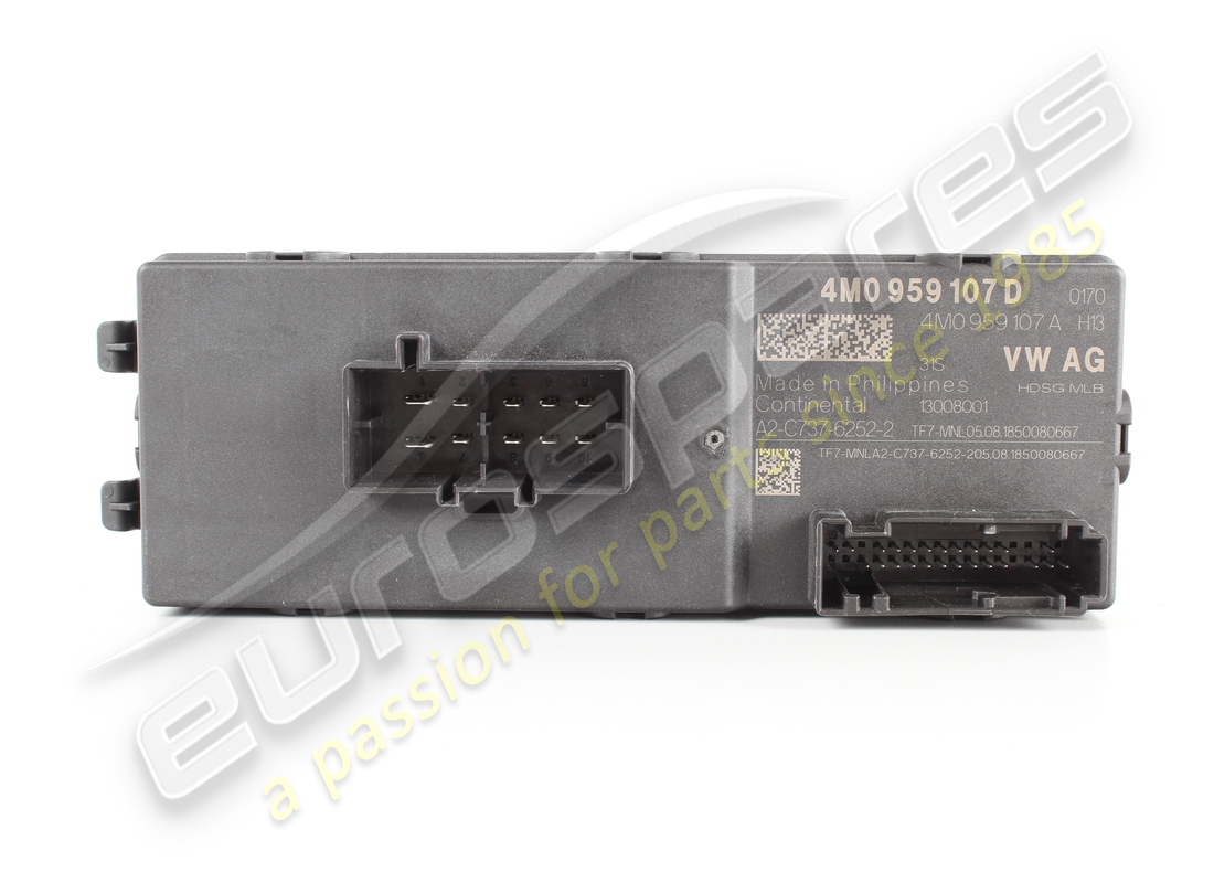 USED LAMBORGHINI CONTROL,TRUNK LID DIAG-ADR: 06D. PART NUMBER 4M0959107D (1) used lamborghini control,trunk lid diag-adr: 06d. part number 4m0959107d (1)