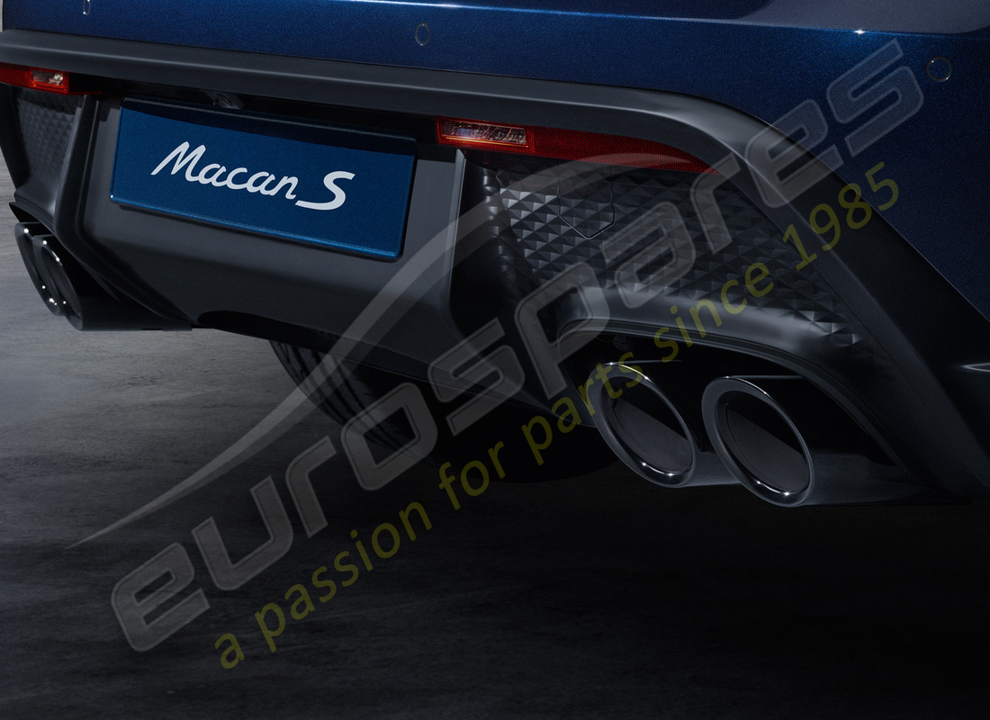 new porsche sports tailpipes. part number 95b044205a (2)