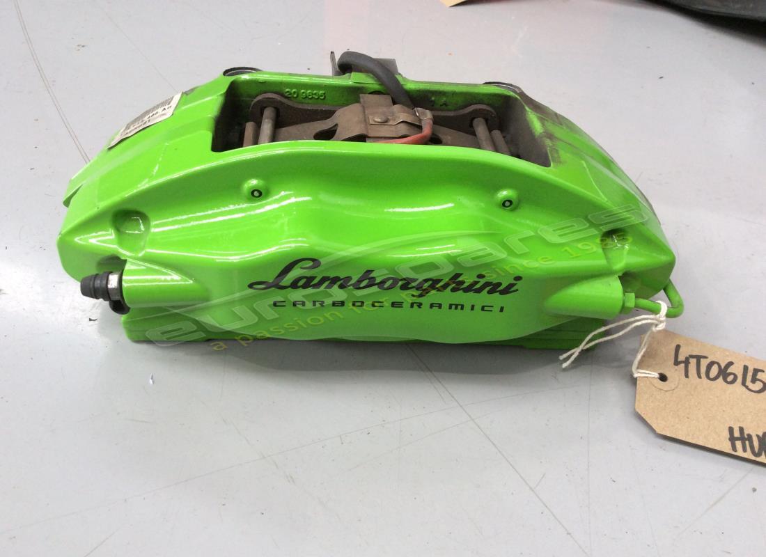 USED Lamborghini SLIDING-CALIPER LAMBO GRUEN . PART NUMBER 4T0615406AQ (1)