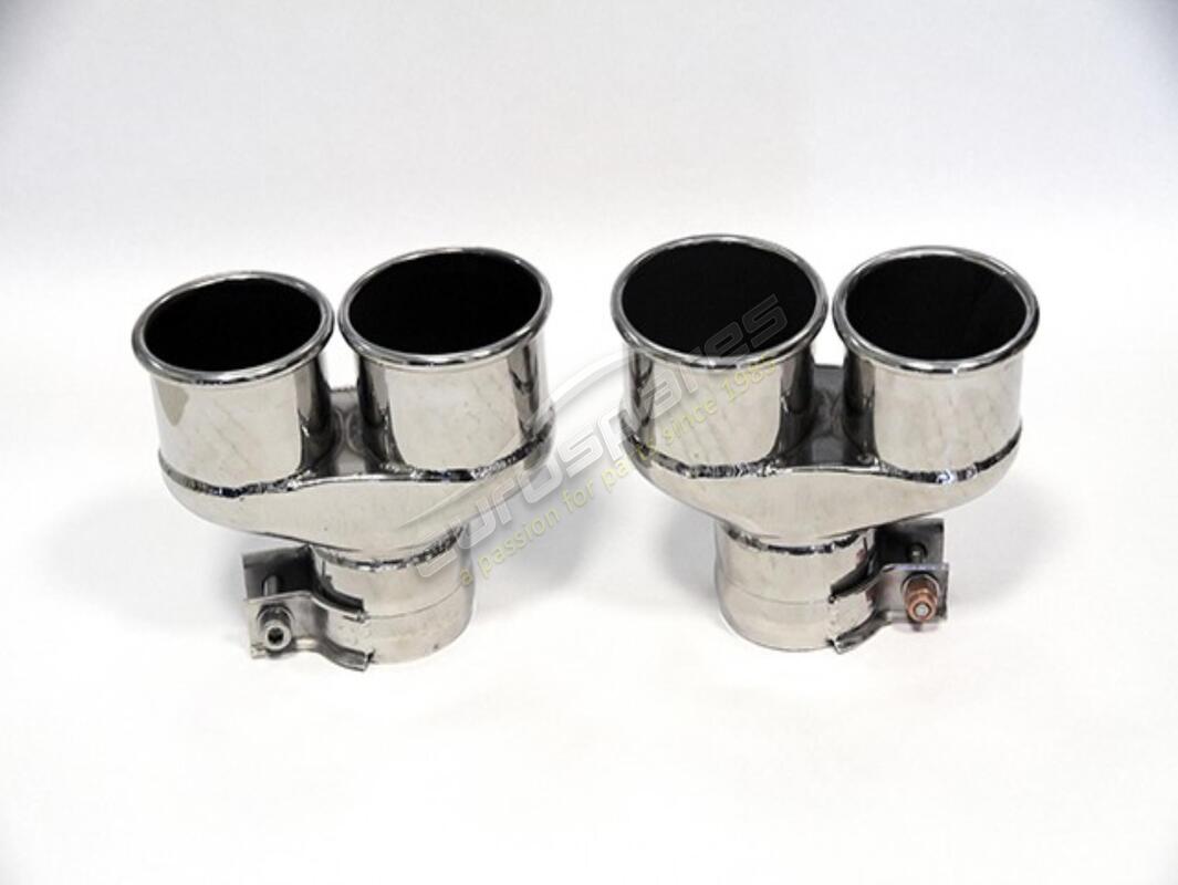 new tubi 996 turbo & turbo s my2005 quad end tips kit. part number 04080071029 (1)