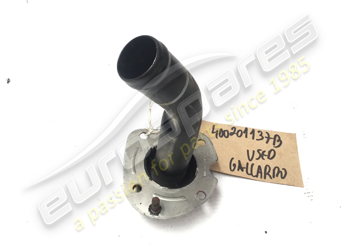used lamborghini upper fuel filler assembly. part number 400201137b (3)