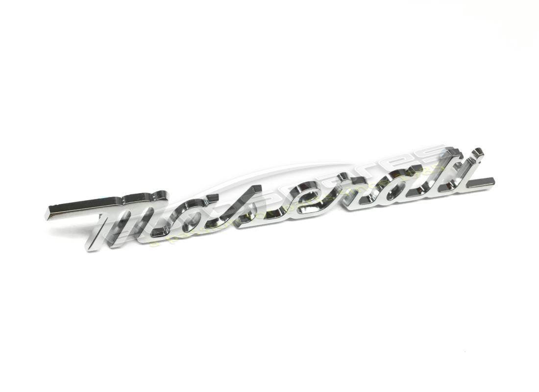 NEW Maserati CHROME SCRIPT . PART NUMBER 107BV57591 (1)