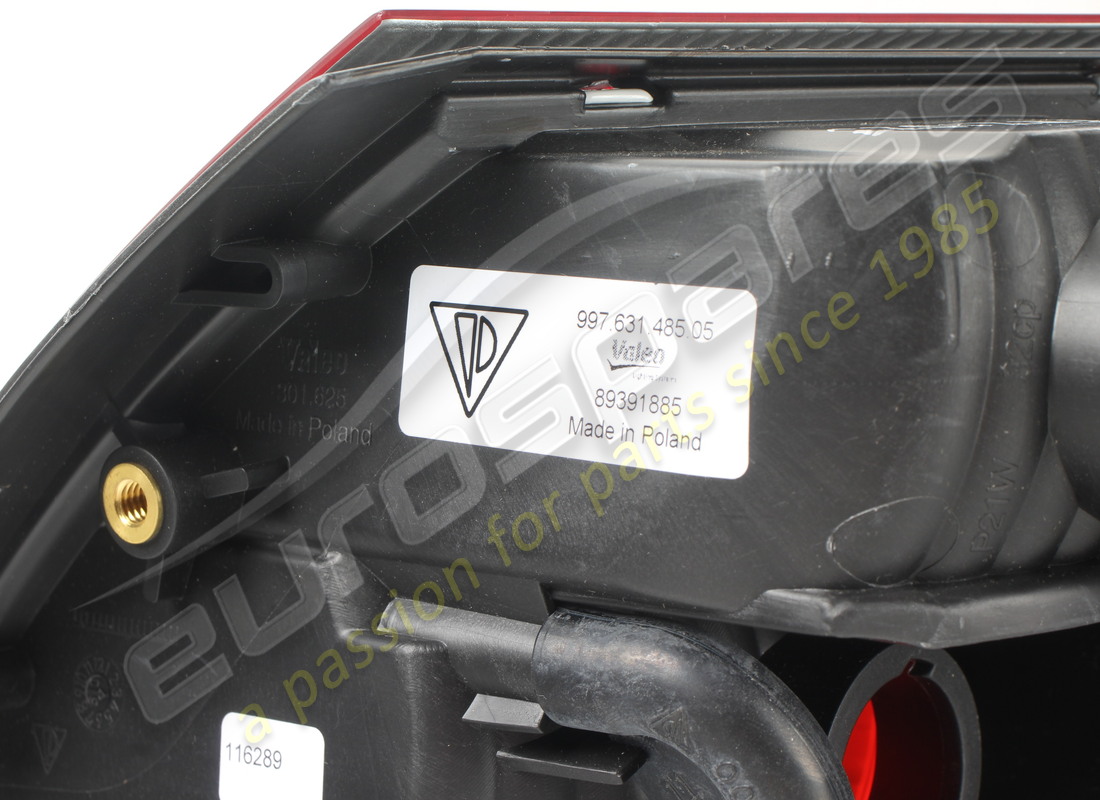 NEW PORSCHE REAR LIGHT. PART NUMBER 99763148505 (3) new porsche rear light. part number 99763148505 (3)