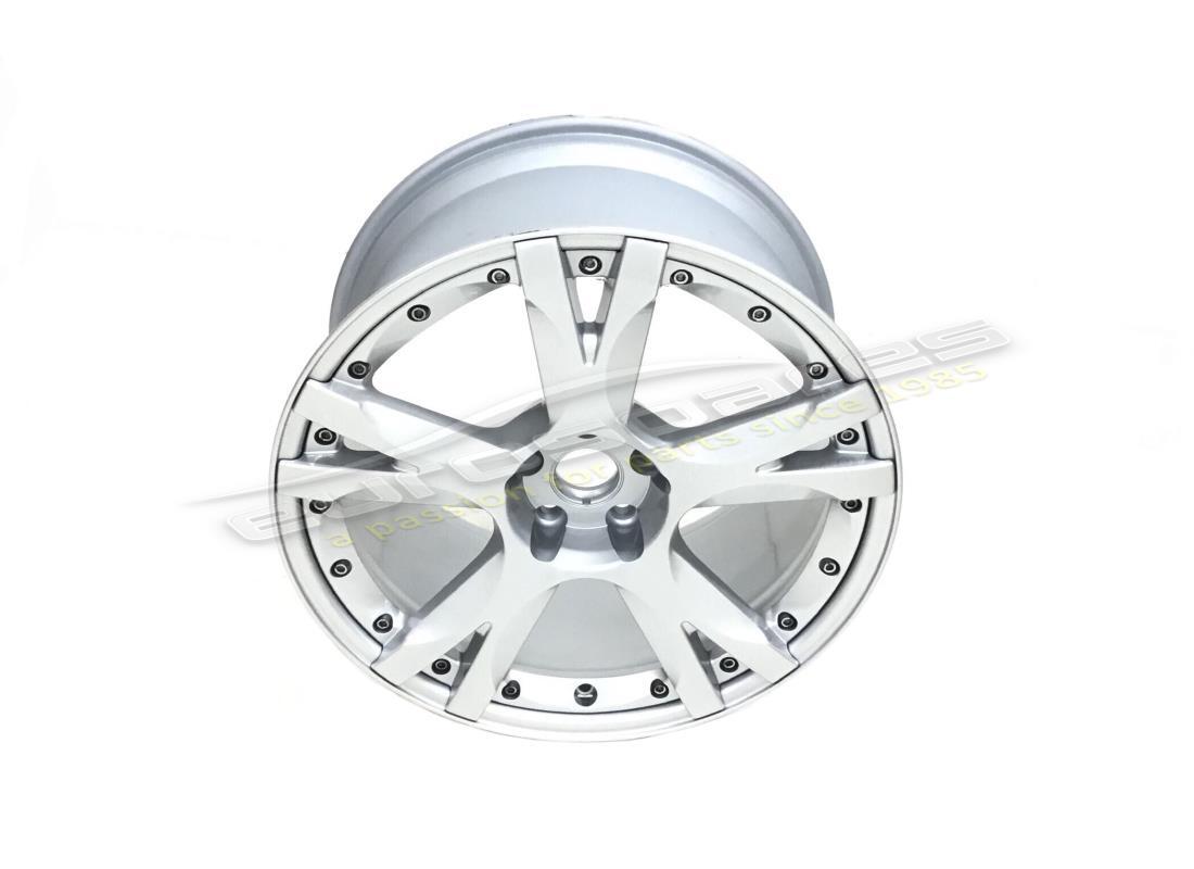 reconditioned lamborghini wheel rim callisto silver post.. part number 400601017bj (1)