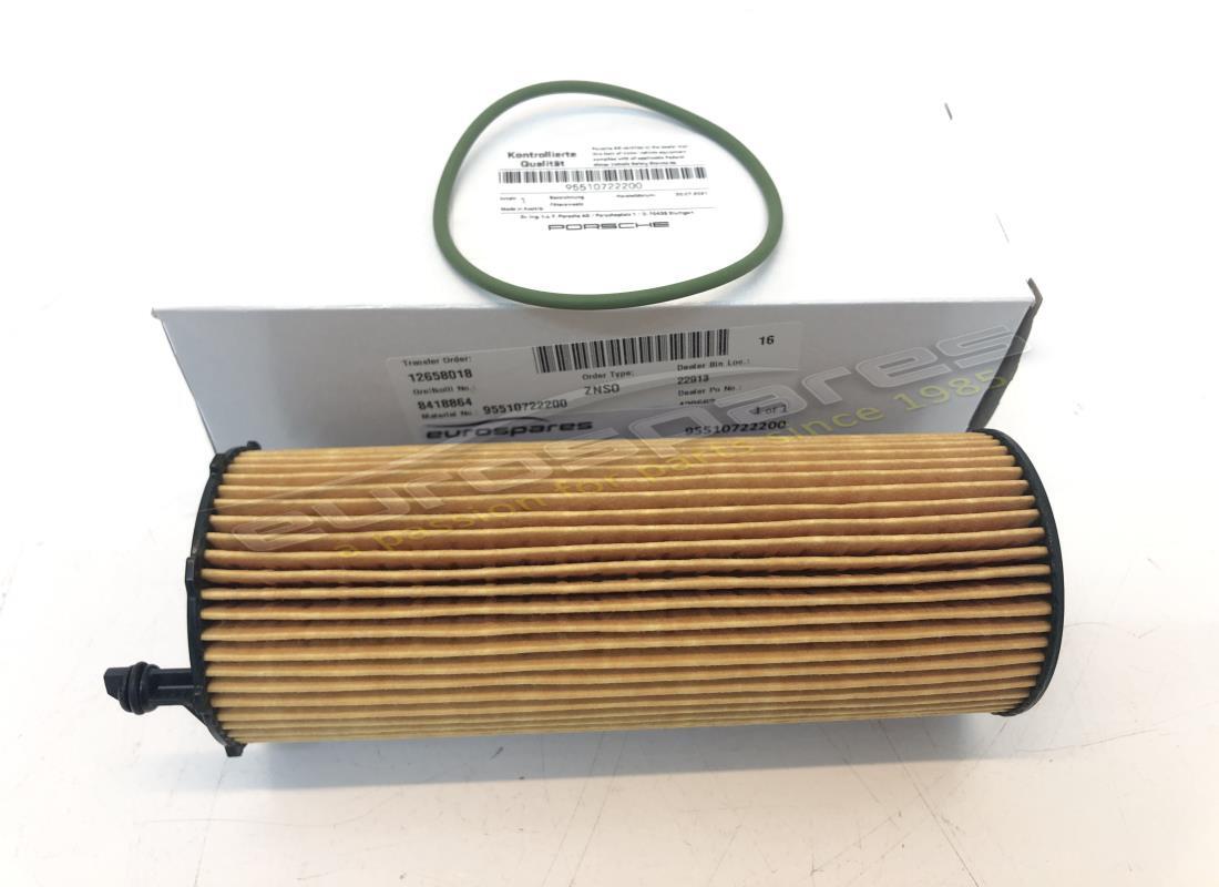 new porsche filter element with gasket. part number 95510722200 (1)