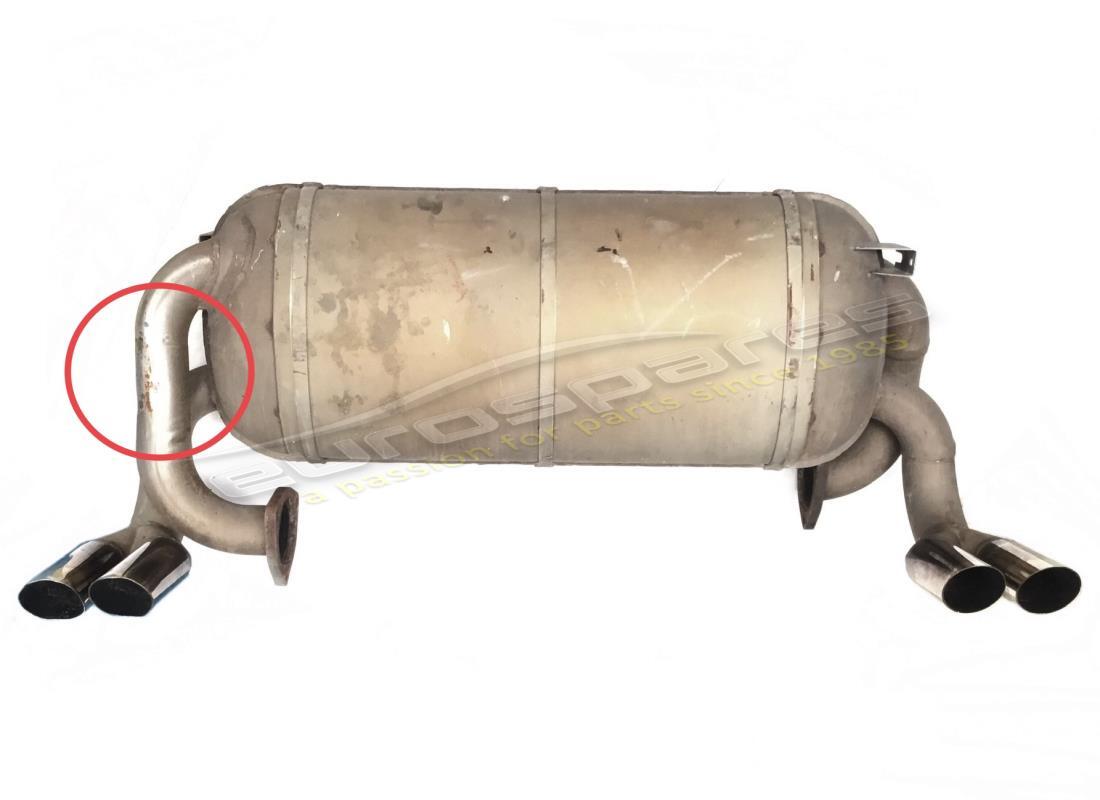USED Ferrari SILENCER . PART NUMBER 131524 (1)