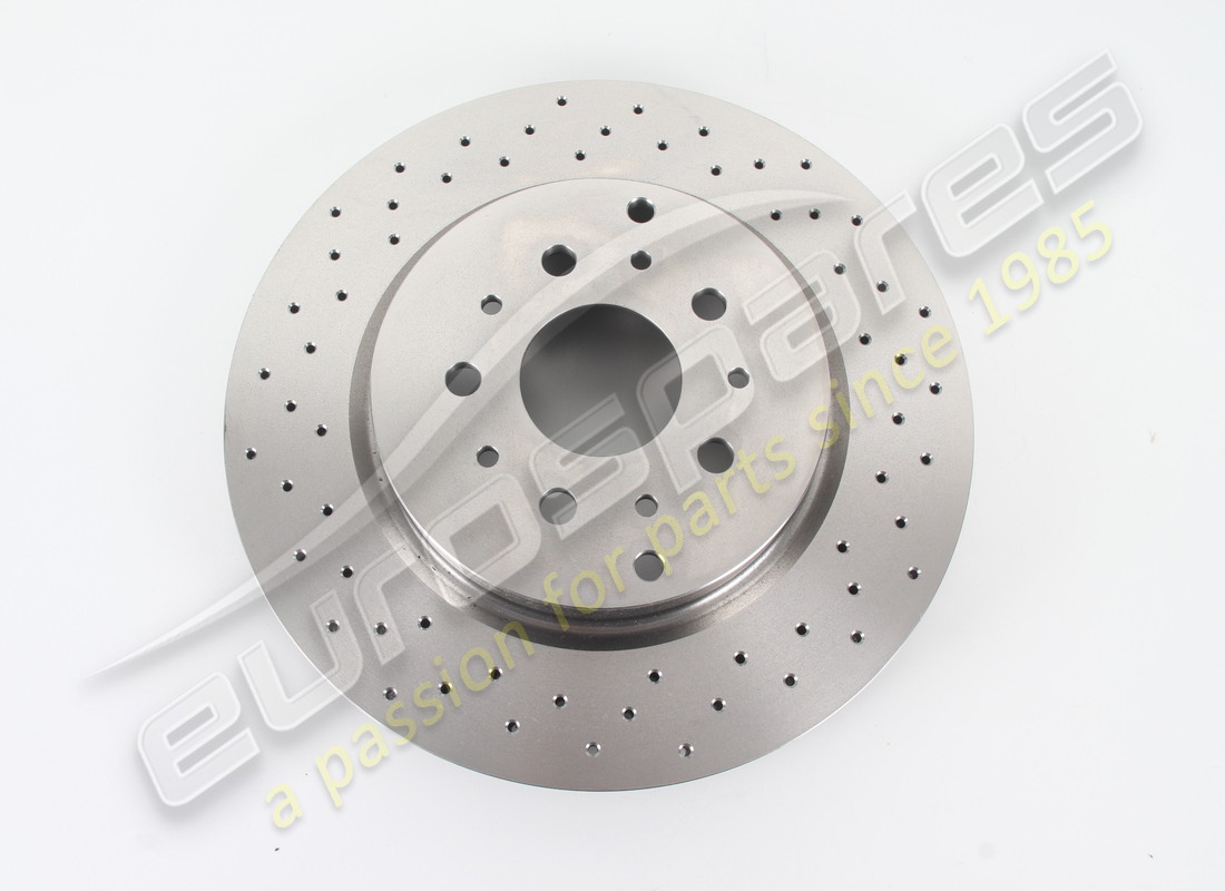 new eurospares rear brake disc, cross drilled. part number 228411 (2)