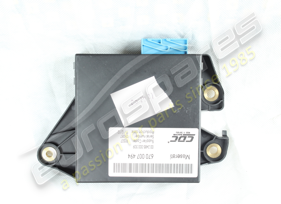 new maserati suspensions control unit. part number 670007494 (1)
