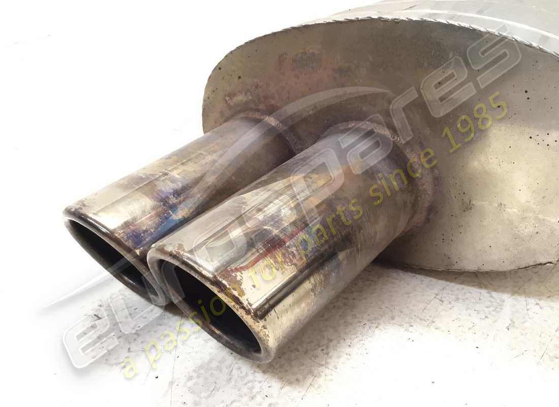used eurospares exhaust silencer set (stainless steel). part number eap1226105 (2)
