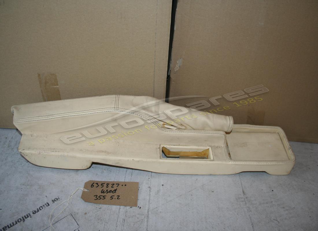USED Ferrari COVERED HAND BRAKE CONSOLE . PART NUMBER 635827.. (1)