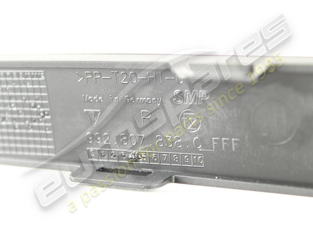 new porsche trim matt black. part number 992807838cok1 (4)