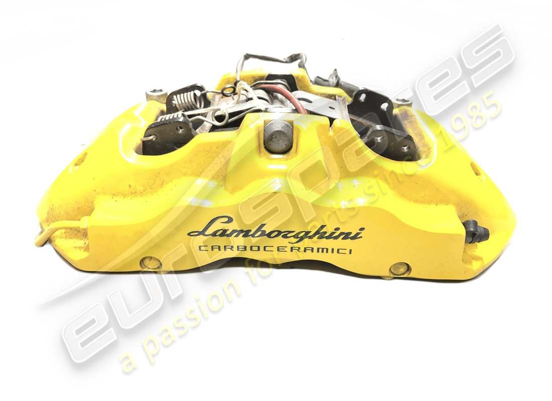 USED Lamborghini FRONT CALIPER IN YELLOW . PART NUMBER 4T0615106CB (1)