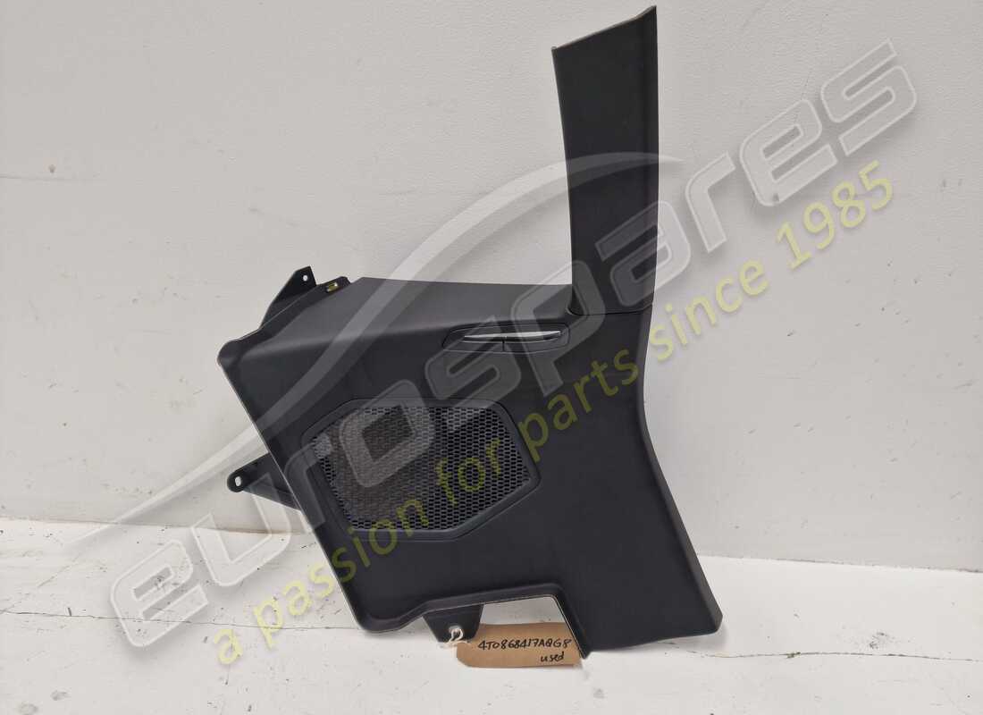 used lamborghini trim, b pillar rh, black art. leather. part number 4t0868418aqg8 (1)