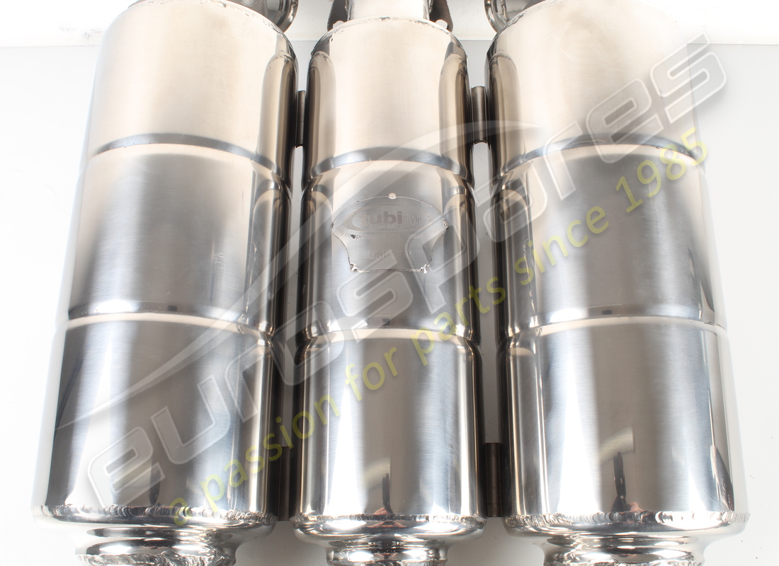 NEW TUBI F40 LOUDER EXHAUST - MODELS W/O CAT. PART NUMBER 01019112000R (4) new tubi f40 louder exhaust - models w/o cat. part number 01019112000r (4)