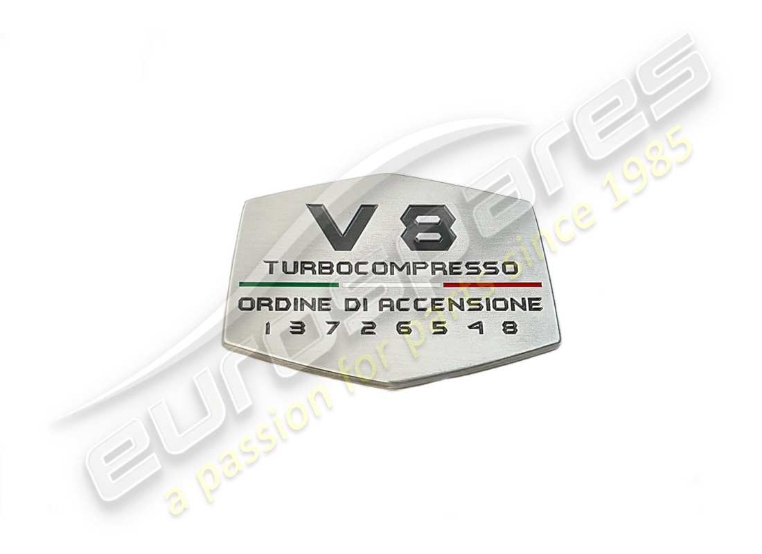 new lamborghini closing plate. part number 4ml103115 (1)