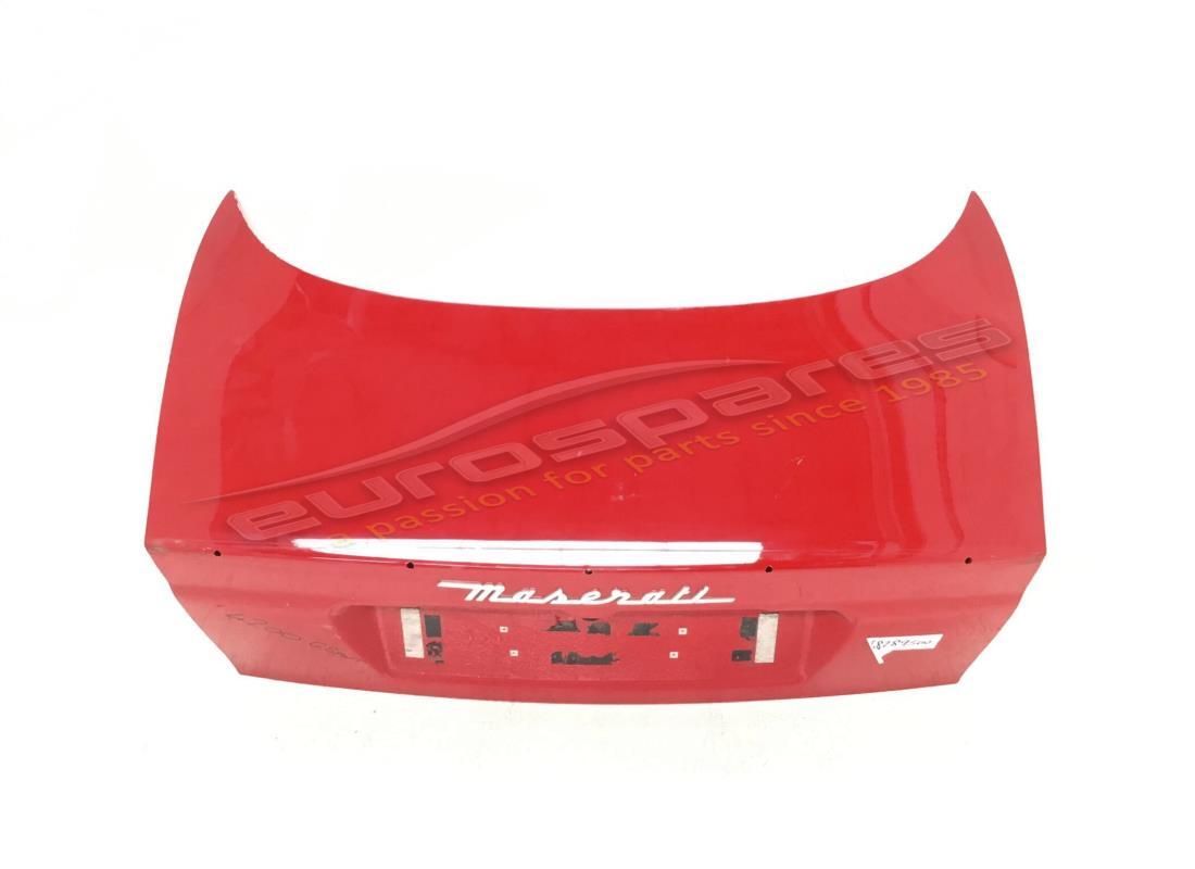 USED Maserati COMPLETE REAR BONNET . PART NUMBER 68289500 (1)
