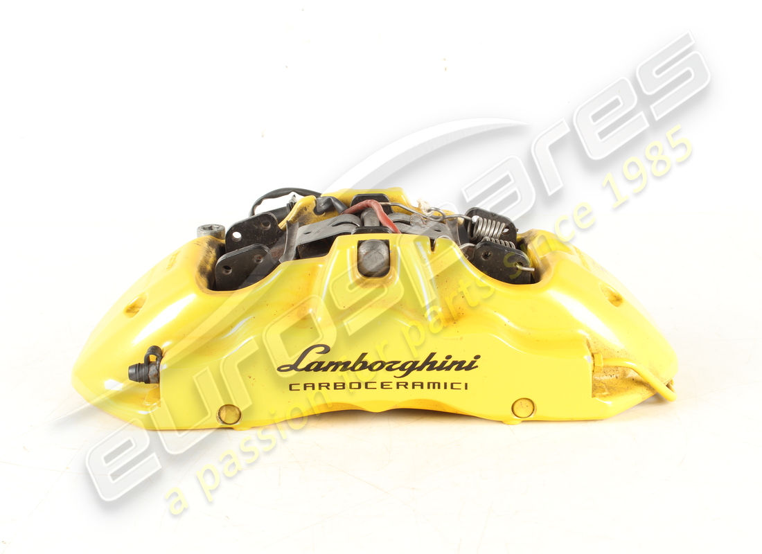 USED Lamborghini BRAKE CALIPER CERAMIC GELB . PART NUMBER 4T0615105CB (1)