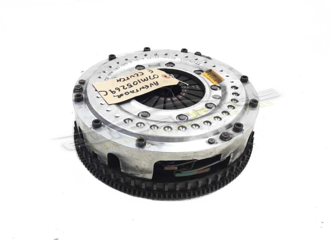 used lamborghini flywheel & clutch. part number 07m105269c (1)