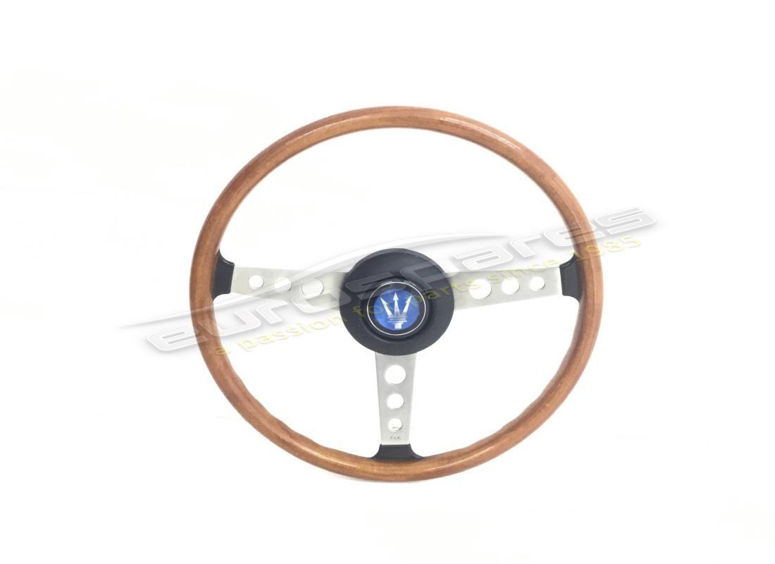 used maserati steering wheel assembly. part number 115gs63815 (1)