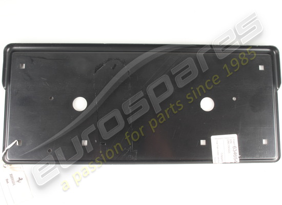 new ferrari rear number plate holder part number 63465400