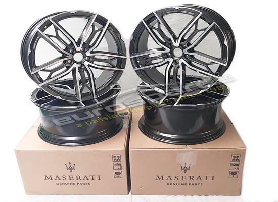 new maserati 21'' wheels set (atlante) part number 9801560711